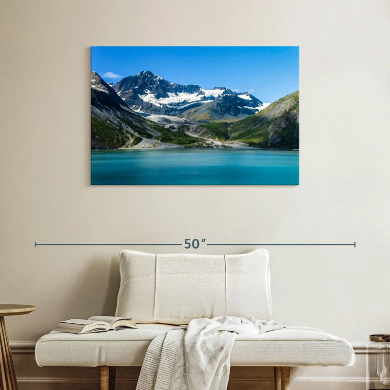 Alvord Blue Waters de Glacier Bay, H 26 po x l 39 po