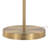 Kelci 62" Gold Metal Floor Lamp-1051842541