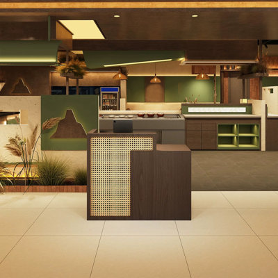 Contemporary Rectangular Manufactured Wood Reception Desk