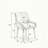 Zanthia 20'' H Dining Chair-184861225