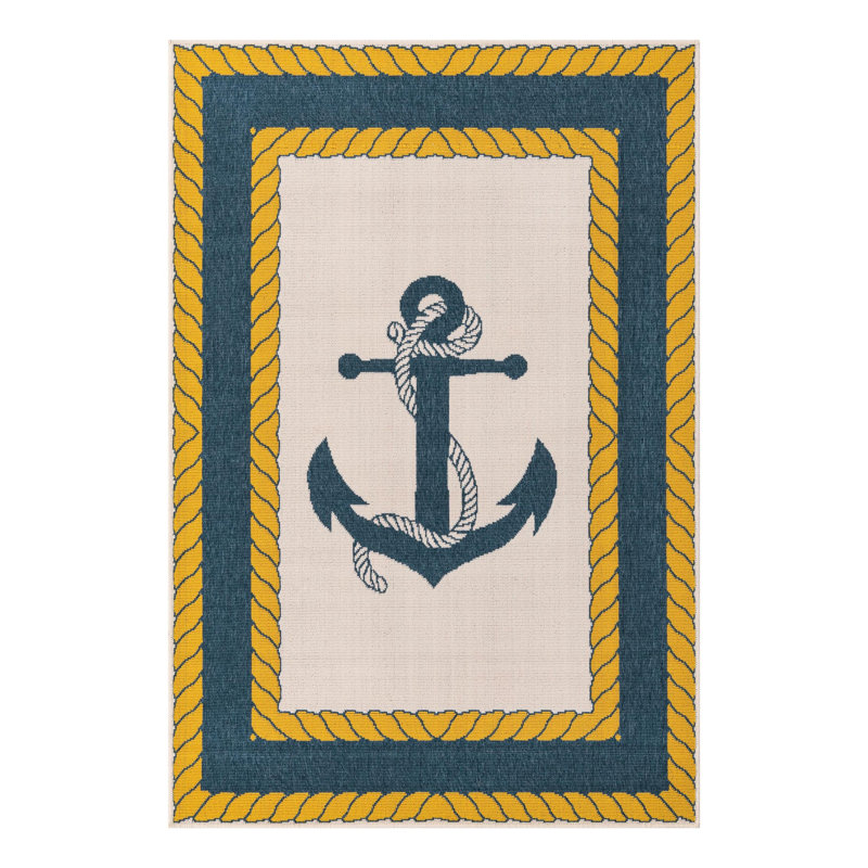 Callet Indoor / Outdoor Rug, Rectangle 4'1" x 6'1"