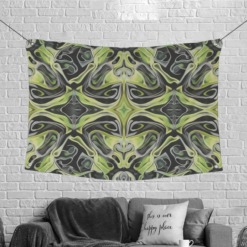 Plain Weave Muslin Microfiber Fabric Tapestry, 50" H x 60" W