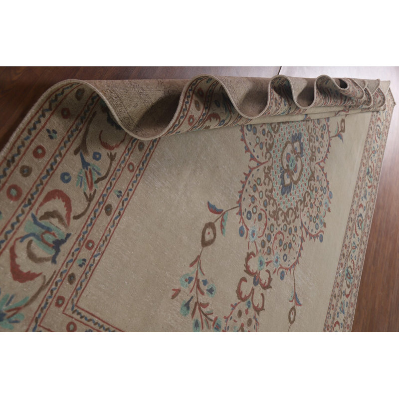 Tapis traditionnel fait à la main 9 x 12