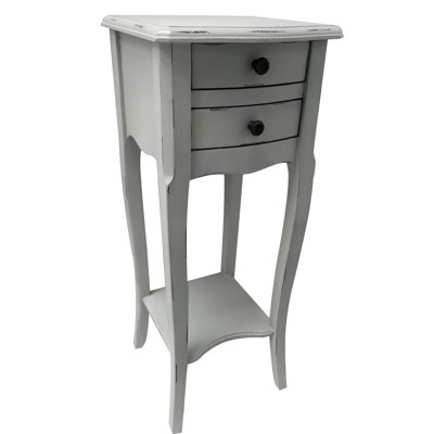 Bromberg 26cm W Manufactured Wood Bedside Table