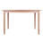 Gailann Beech Rectangular Solid Wood Top with Solid Wood Base Dining Table-1276478705