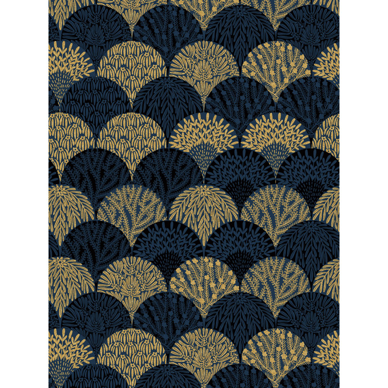 HERB GARDEN WALLCOVERING, Midnight