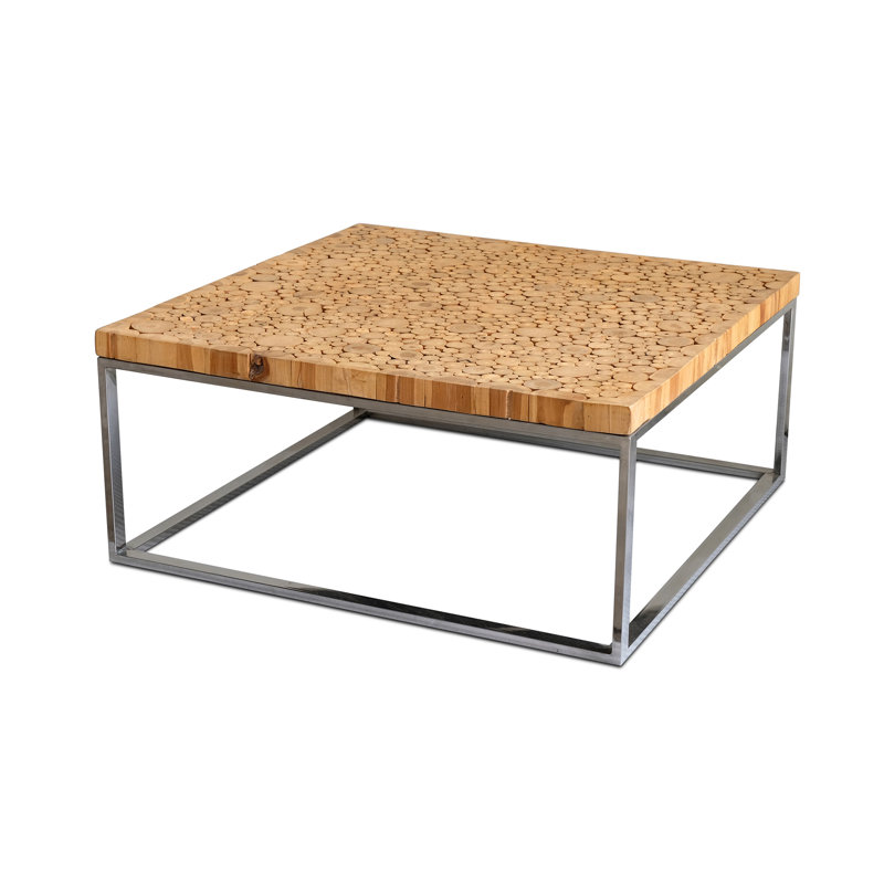 Avigdor Solid Wood Top Coffee Table
