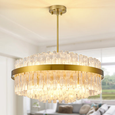 12-Light Unique/Statement Chandelier