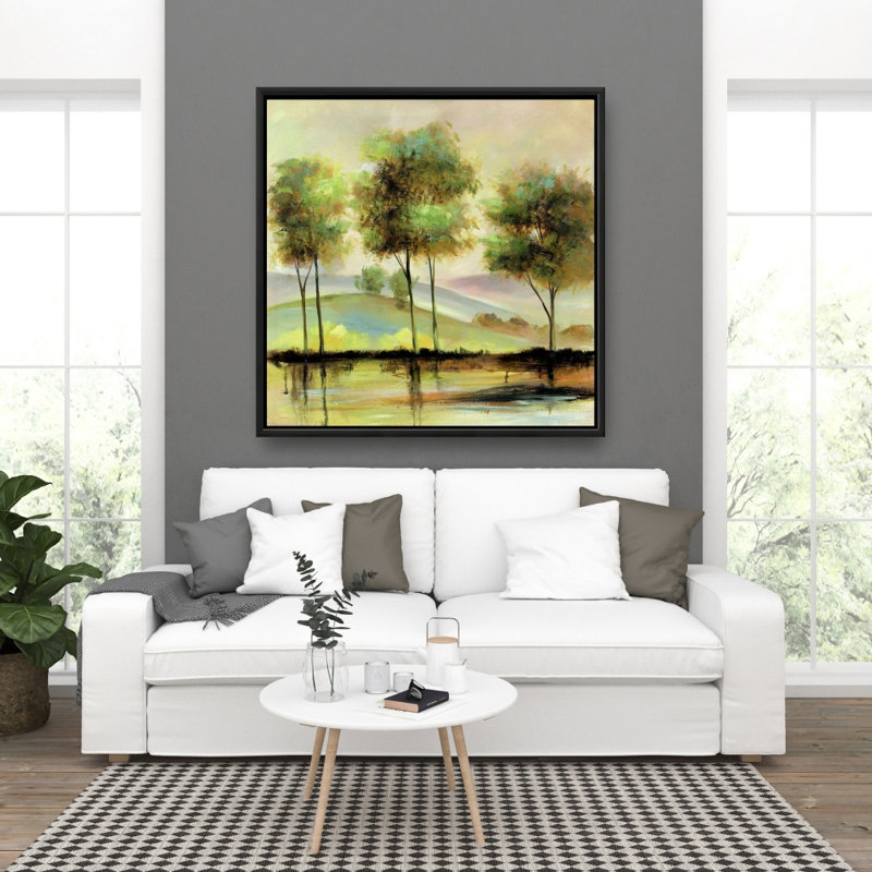 «Trees Near The Lake» sur