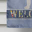 Polyester 2 côtés 40 x 28 po welcome drapeau maison-73943318