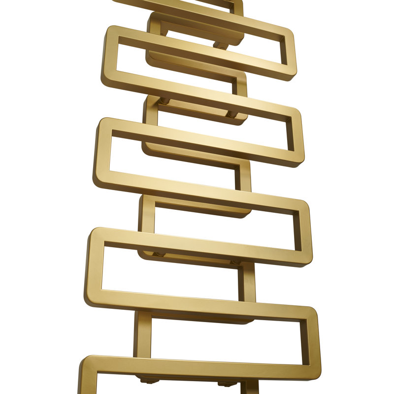 Heated Towel Rail, BOOKIE 1155/500, Brass