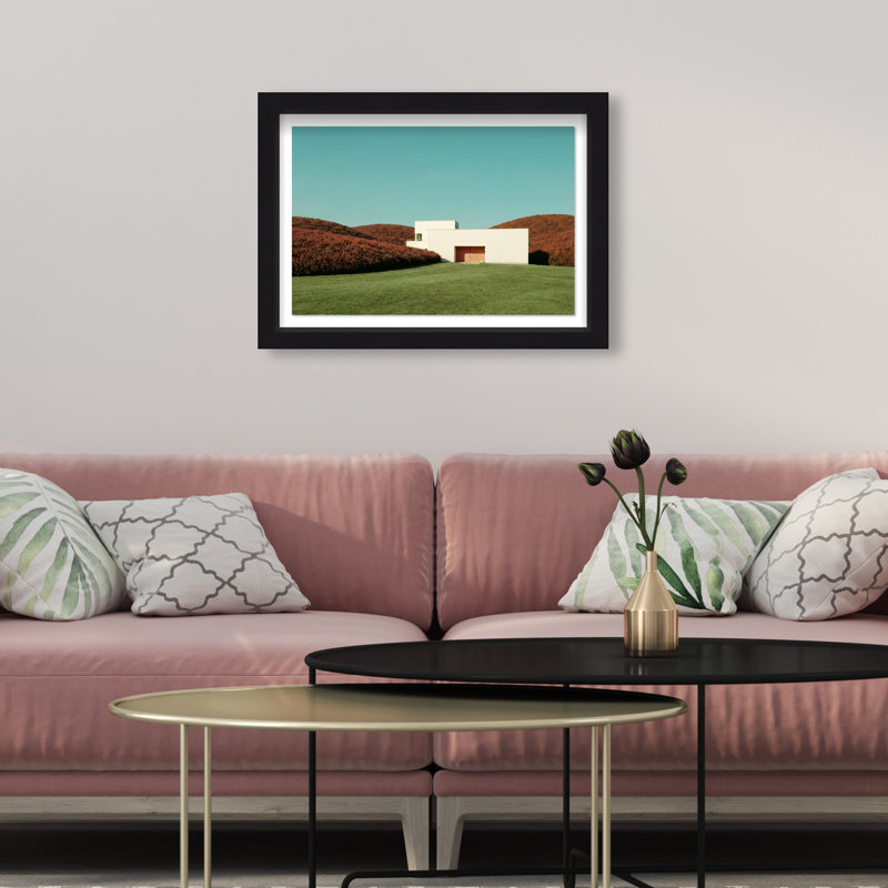 Surreal Architecture Print by Oliver Gal, 16.5"H x 11.5"W, Black Shadowbox