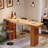 62.9 Inch Bar Table Wood Counter Height Pub Table