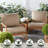Outdoor 2-Piece Deep Seat Cushion Set-1319819667