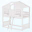 Lit superposé simple en bois massif Frytown-278300394
