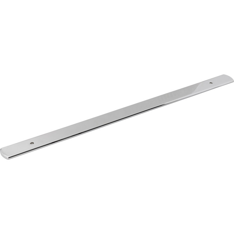 Wescott Pull Backplate, Polished Chrome