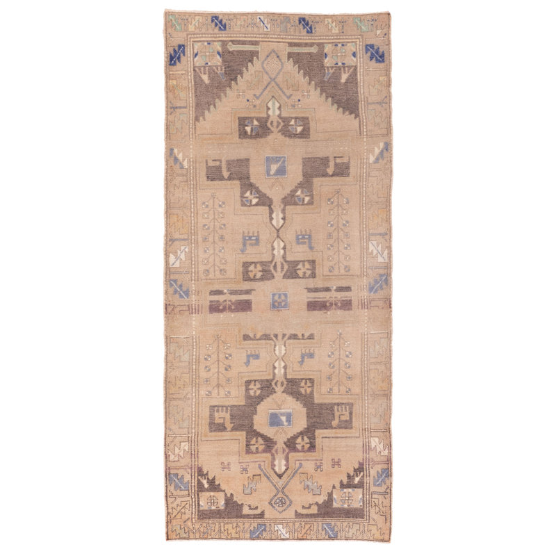 Tapis brun clair Antalya 3 pi 5 po x 8 pi 6 po