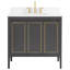 Province 36" Freestanding Standard Single Bathroom Vanity with Top-2134743761-2134278547