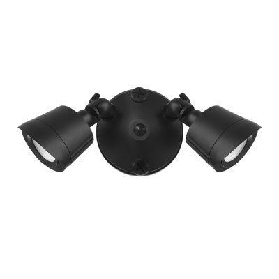 120 Watt 2 - Head LED Hardwired Outdoor Security Flood Light