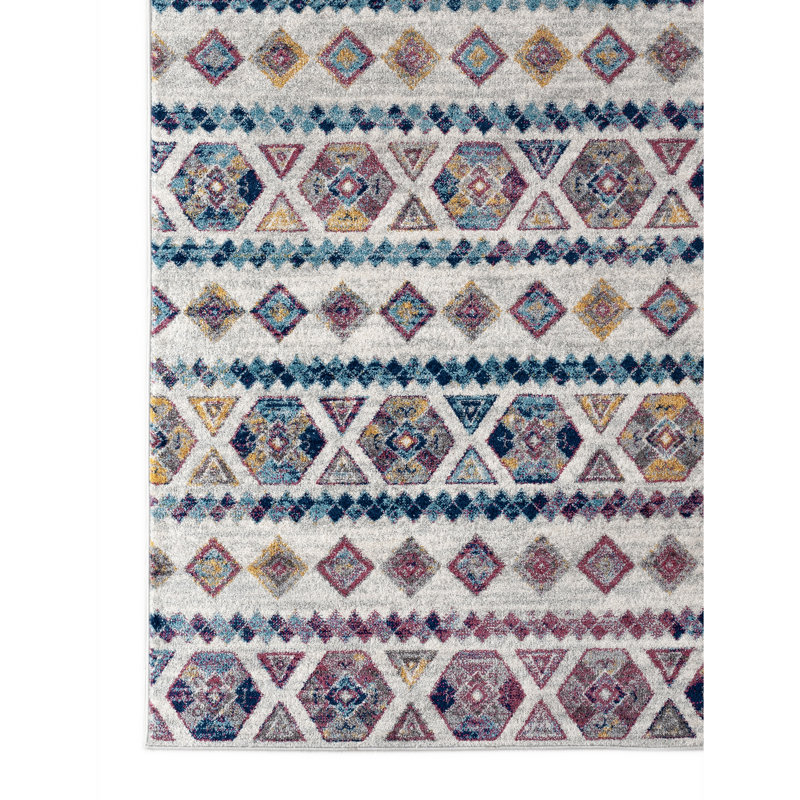 Honig Southwestern Durable Performance Indoor Area Rug, Rectangle 8'9" x 11'9"