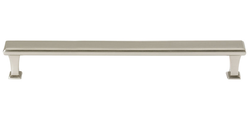 Poignée d'électroménager 18 po Manhattan, Nickel satiné, 12"