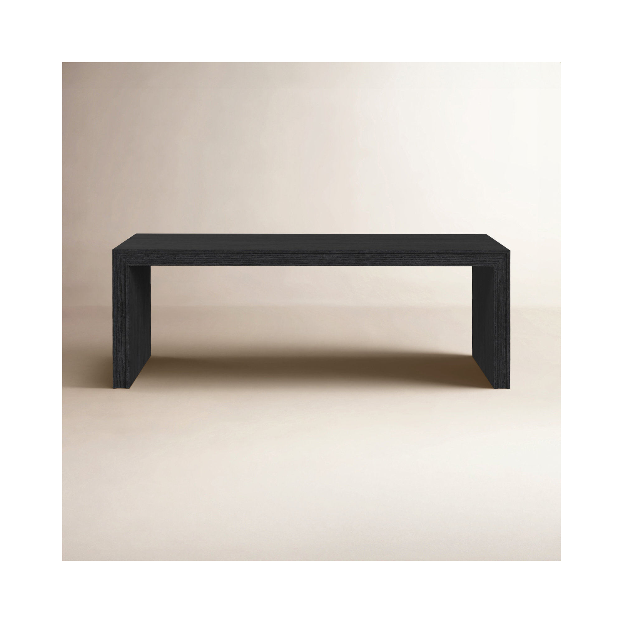 Southampton Sled Leg Coffee Table, Black