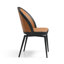 Chaise de salle à manger rembourrée Abel