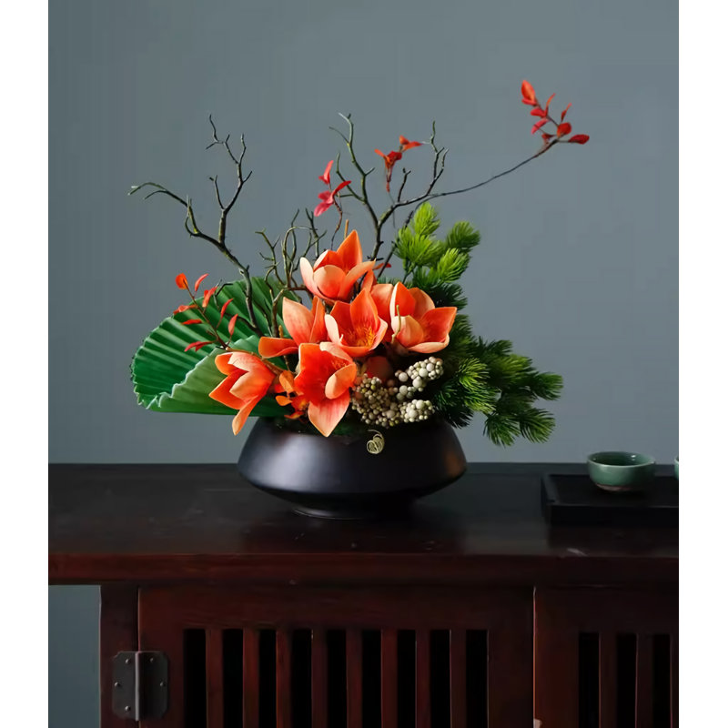 15.75" Artificial Fir Plant