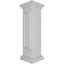 Poteau droit Newel avec panneau, capitonnage et base (ensemble d'installation inclus)-118915294