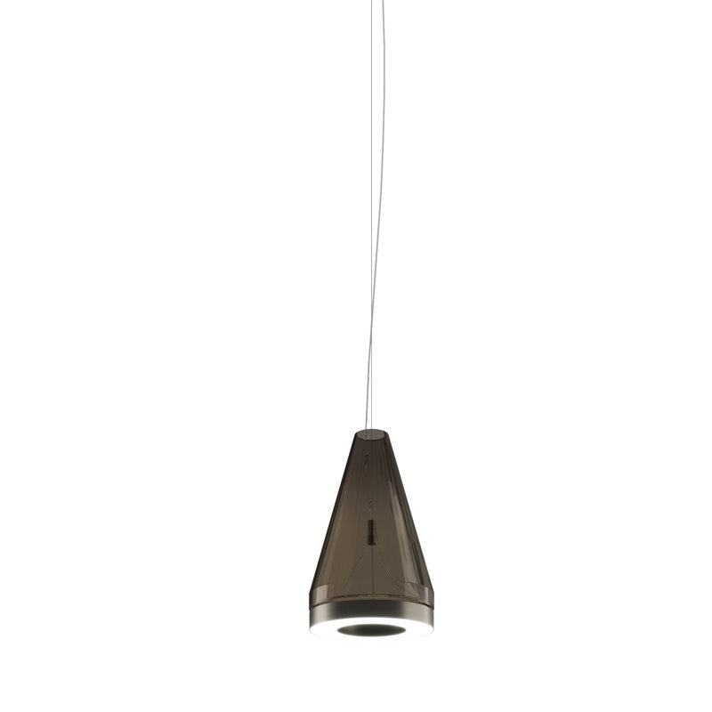 Medea 1 - Light LED Pendant, 3000 Kelvins, Old Green Transparent