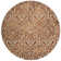 Pimentel Hand Tufted Wool/Cotton Geometric Rug in Copper