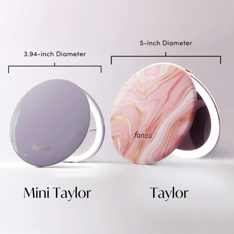 Miroir de maquillage Pataricia, Lilas Bliss