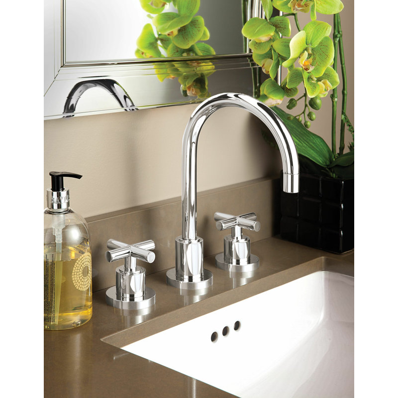 Tiburon 8" Widespread Lavatory Faucet, Matte Black