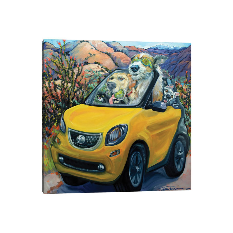 CR Townsend - Wrapped Canvas Painting, 45.72 cm H x 45.72 cm W x 1.91 cm D