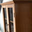 Yarissa Two-Door Removable Wall Storage Cabinet with Glass Panels & Adjustable Shelves