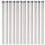 Fence Posts 12 Pcs Powder-Coated Steel-1753982559-1753987488
