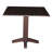 Deboroh 2 - Person Solid Wood Top Pedestal Dining Set