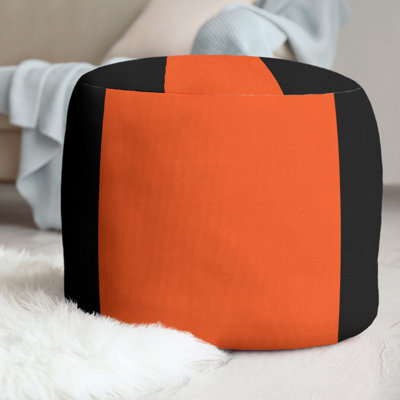 Repose-pieds carré rayé Tennessee Football 21 "