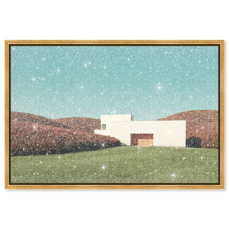 Surreal Architecture Print by Oliver Gal, 16"H x 11"W, Gold Floater Frame