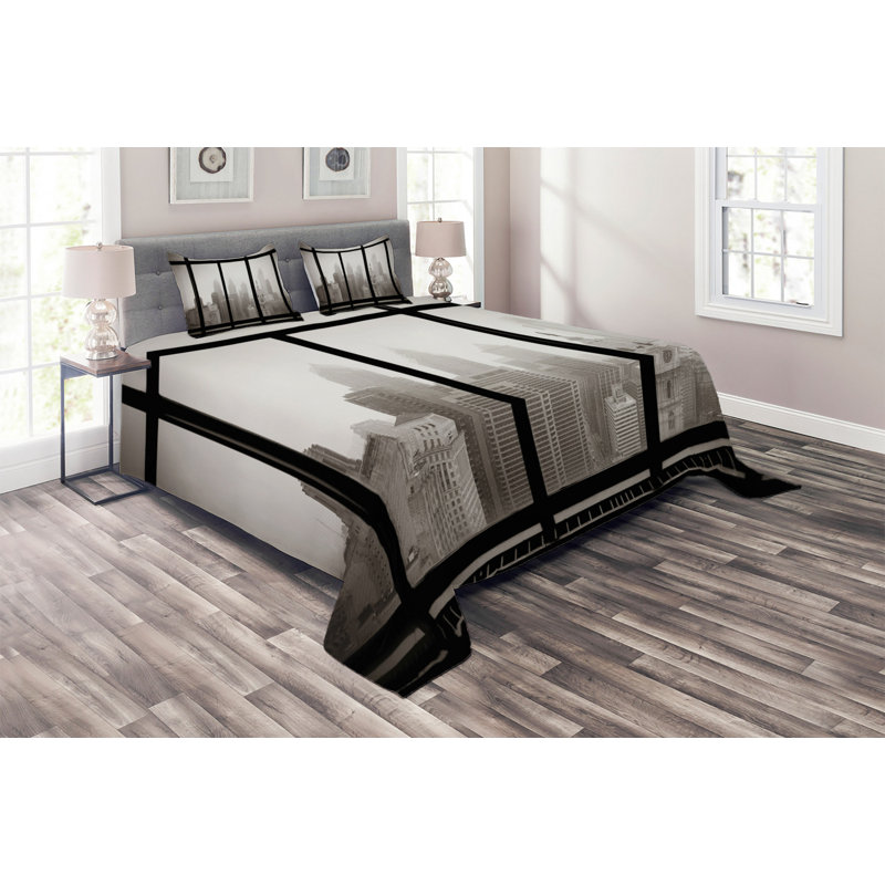 Modern & Contemporary Polyester Coverlet