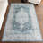 Prairie Medallion SplashGuard Machine Washable Area Rug-1594299440