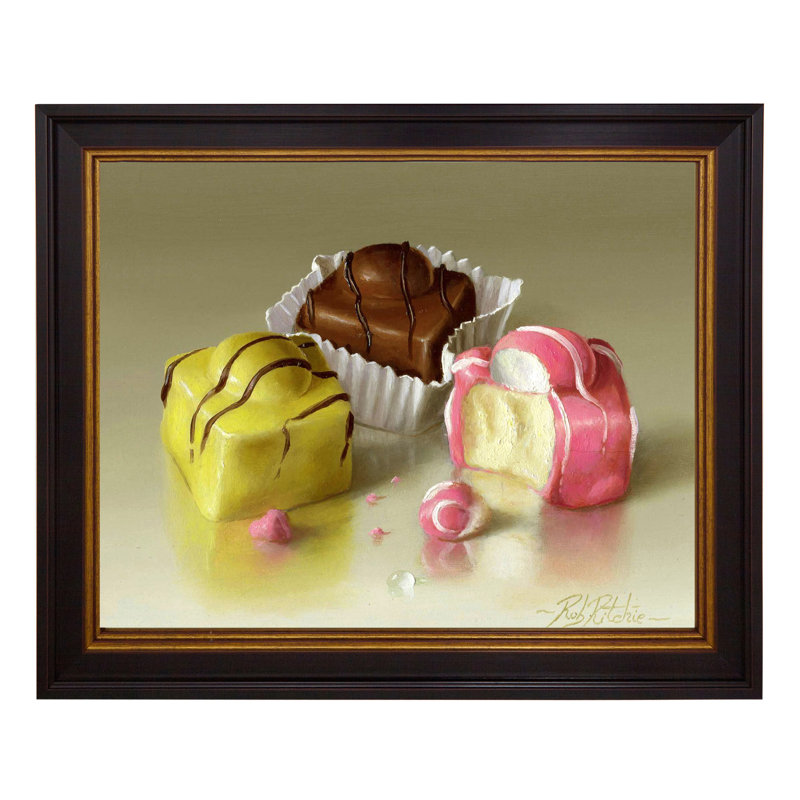 Fancy Cakes II - Single Picture Frame Painting on Canvas
