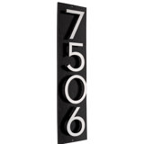 Floating 1-Line Wall Address Plaque