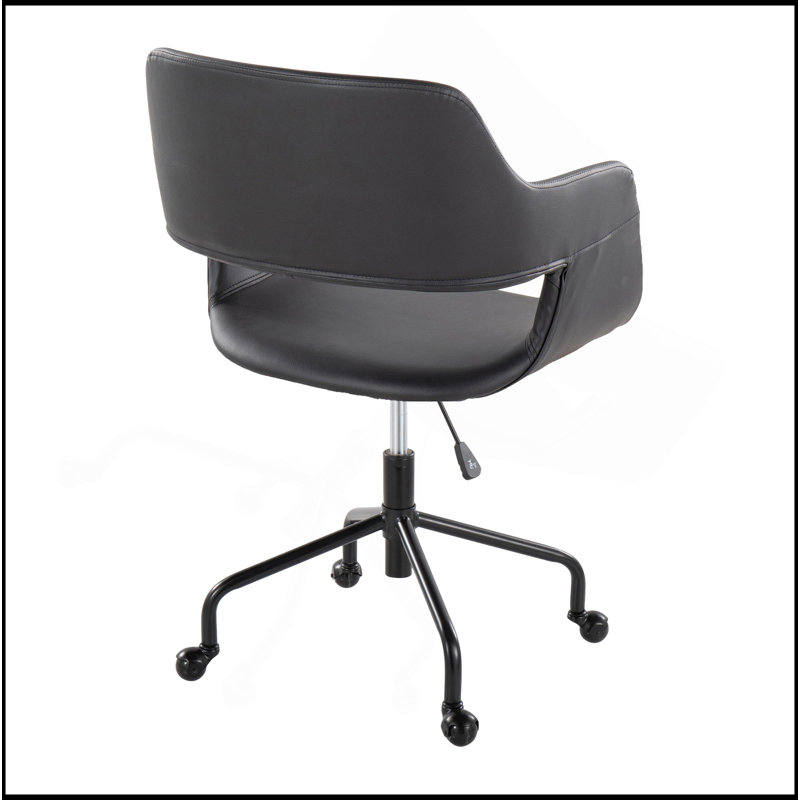 Chaise de bureau moderne et ajustable avec dossier ergonomique pour un confort accru
