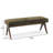 45.5" Upholstered Solid Wood Leg Waterfall Bench-515577174