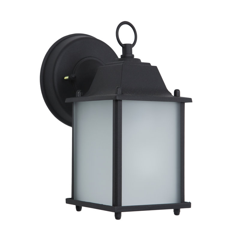 Lococo Wall Light, Black, Fluorescent