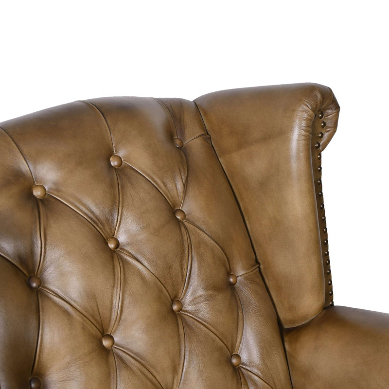 Franziska Upholstered Armchair, Tan