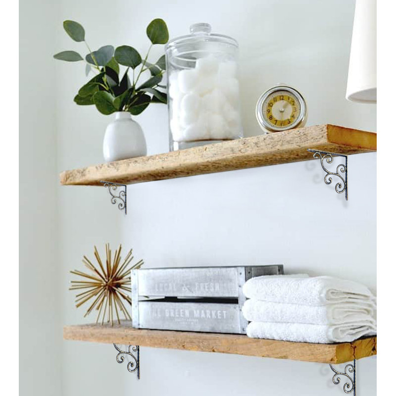 Support de tablette rustique Jeffersonville, Laiton antique