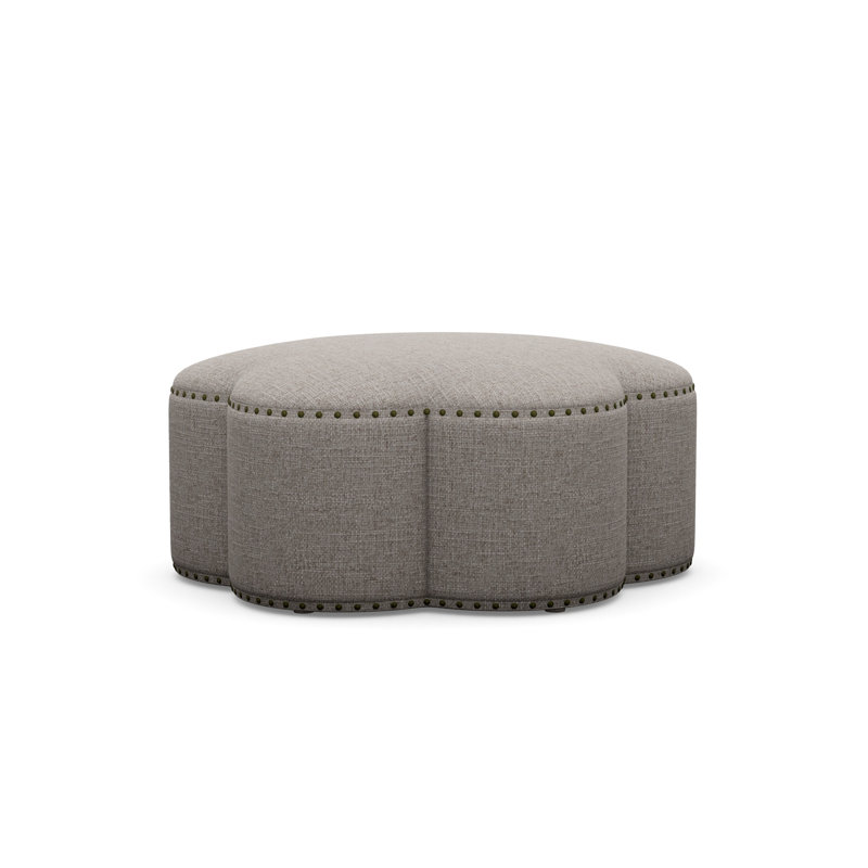 Kate 40" Ottoman, Zane 354222, Antique Brass
