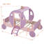 Lit princesse simple avec couronne-117794044